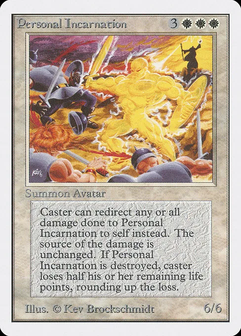Personal Incarnation · Unlimited Edition 32/302