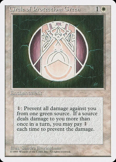 Circle of Protection: Green · Fourth Edition 16/380