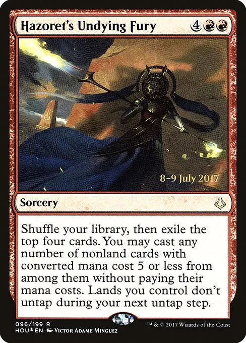 Hazoret's Undying Fury · Hour of Devastation Promos 96s/62