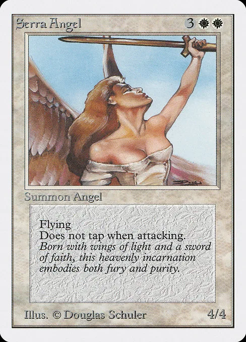 Serra Angel · Unlimited Edition 40/302