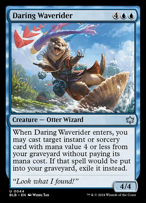 Daring Waverider · Bloomburrow 44/398