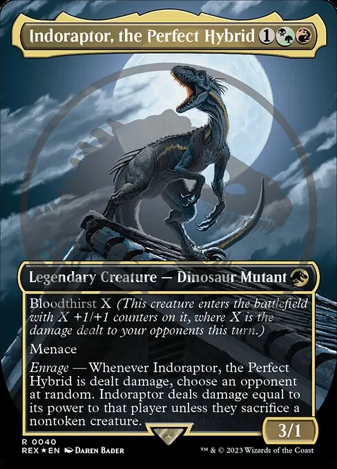 Indoraptor, the Perfect Hybrid · Jurassic World Collection 40/45
