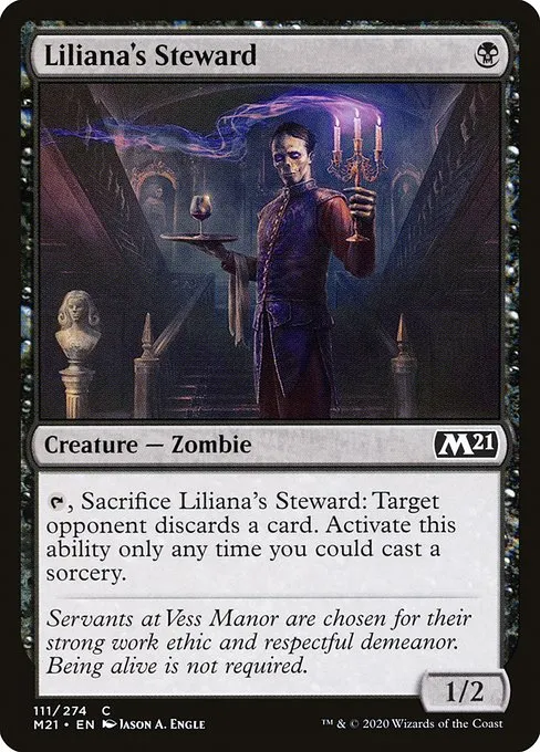 Liliana's Steward · Core Set 2021 111/397