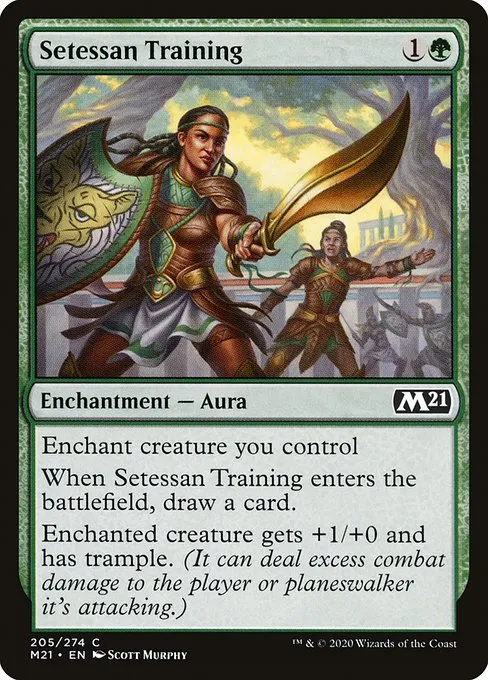 Setessan Training · Core Set 2021 205/397