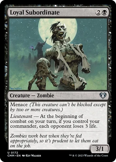 Loyal Subordinate · Commander Masters 172/1067
