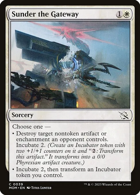 Sunder the Gateway · March of the Machine 39/387