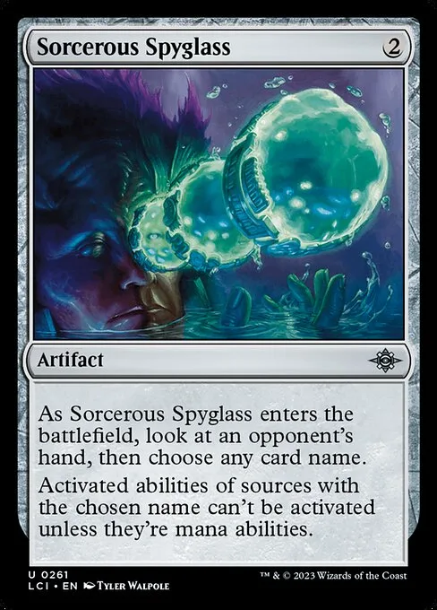 Sorcerous Spyglass · The Lost Caverns of Ixalan 261/416