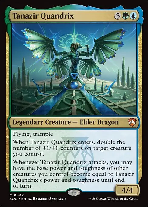 Tanazir Quandrix · Secrets of Strixhaven Commander 332/426