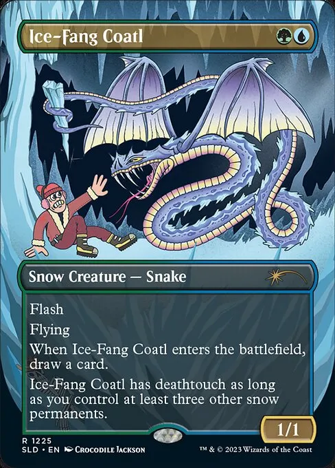 Ice-Fang Coatl · Secret Lair Drop 1225/2547