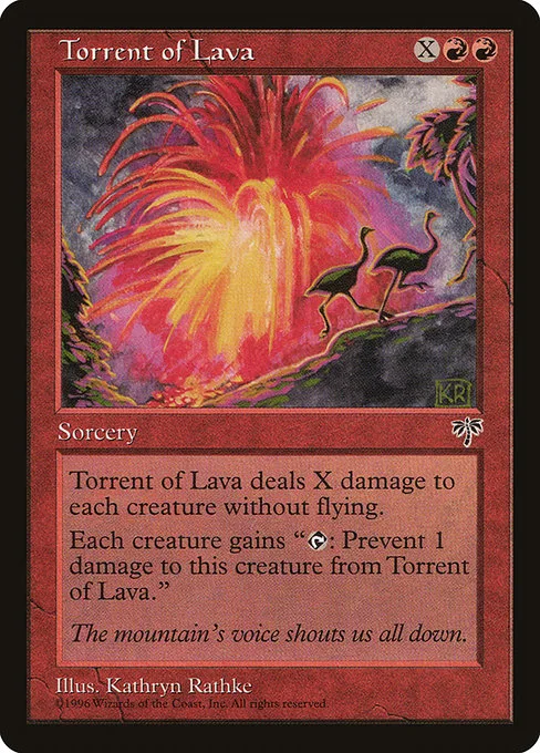 Torrent of Lava · Mirage 199/353