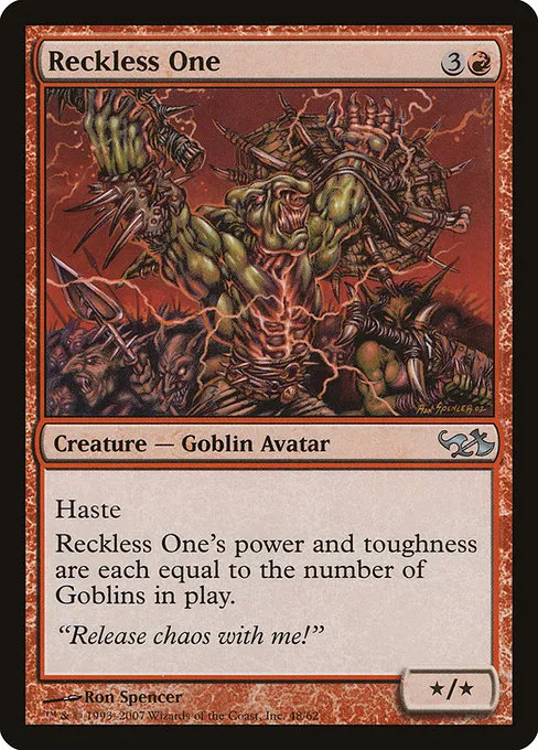 Reckless One · Duel Decks: Elves vs. Goblins 48/62