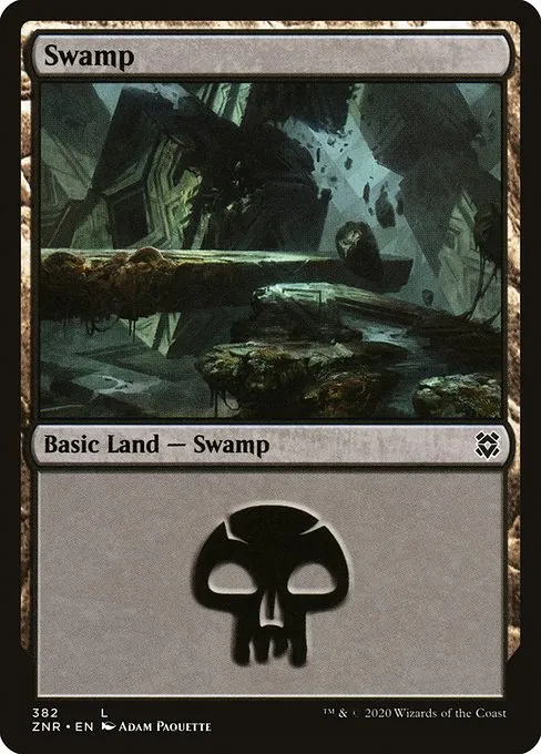 Swamp · Zendikar Rising 382/407