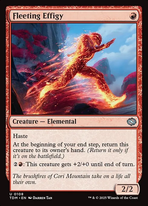 Fleeting Effigy · Tarkir: Dragonstorm 108/427