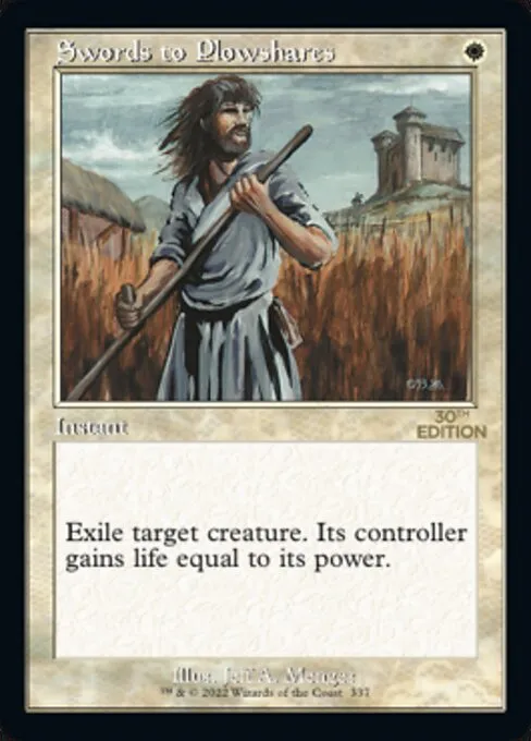 Swords to Plowshares · 30th Anniversary Edition 337/594