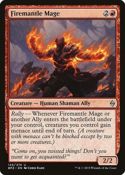 Firemantle Mage · Battle for Zendikar 145/299