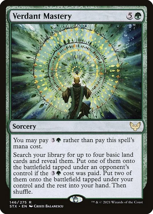 Verdant Mastery · Strixhaven: School of Mages 146/393