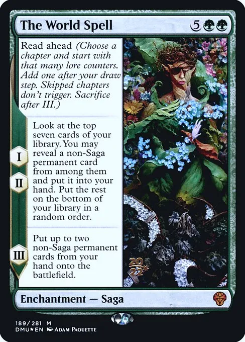The World Spell · Dominaria United Promos 189s/161