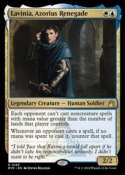 Lavinia, Azorius Renegade · Ravnica Remastered 195/531