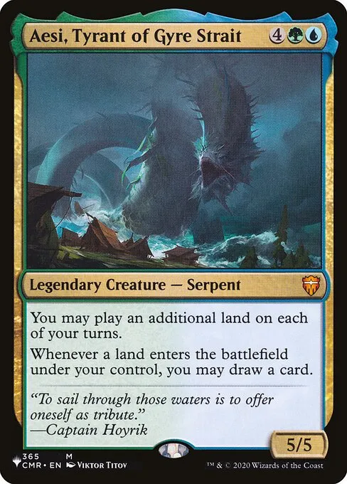 Aesi, Tyrant of Gyre Strait · The List CMR-365/5050