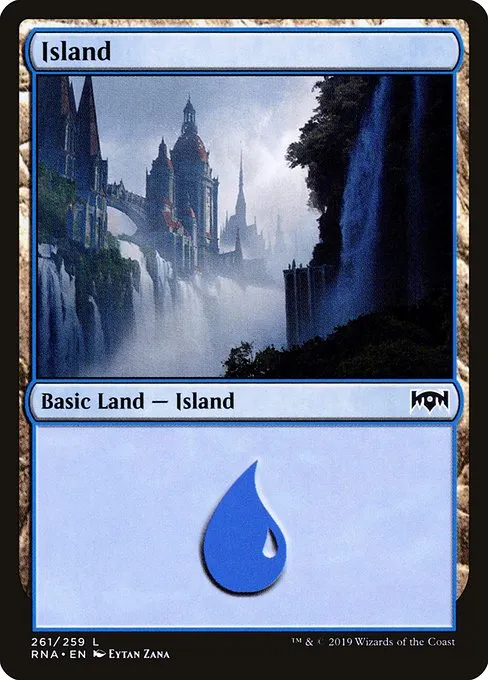 Island · Ravnica Allegiance 261/273
