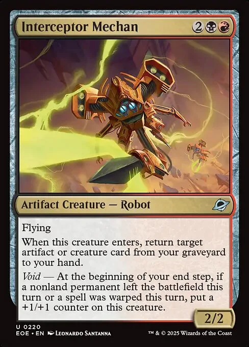 Interceptor Mechan · Edge of Eternities 220/400