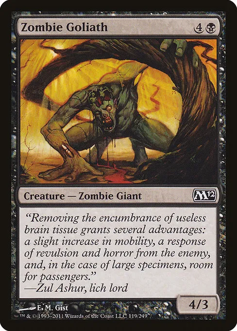 Zombie Goliath · Magic 2012 119/249