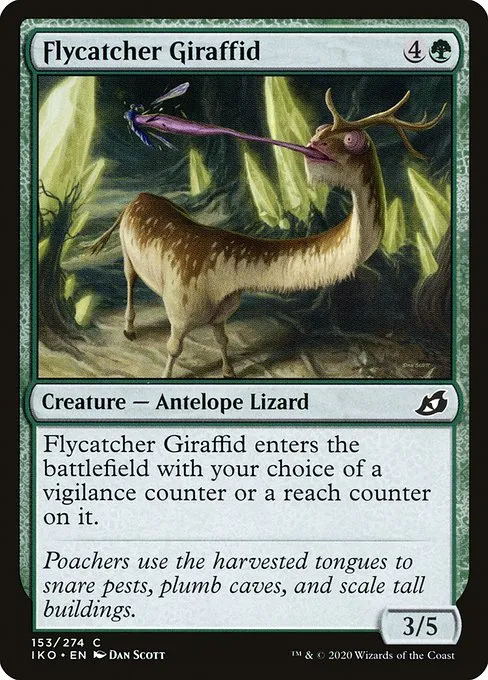 Flycatcher Giraffid · Ikoria: Lair of Behemoths 153/390