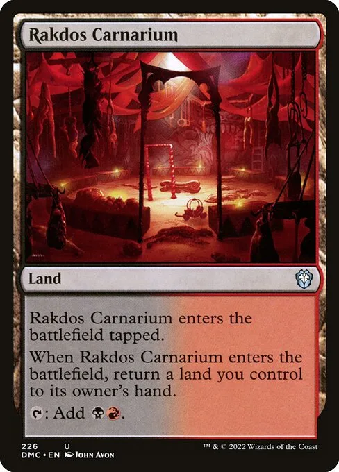 Rakdos Carnarium · Dominaria United Commander 226/240