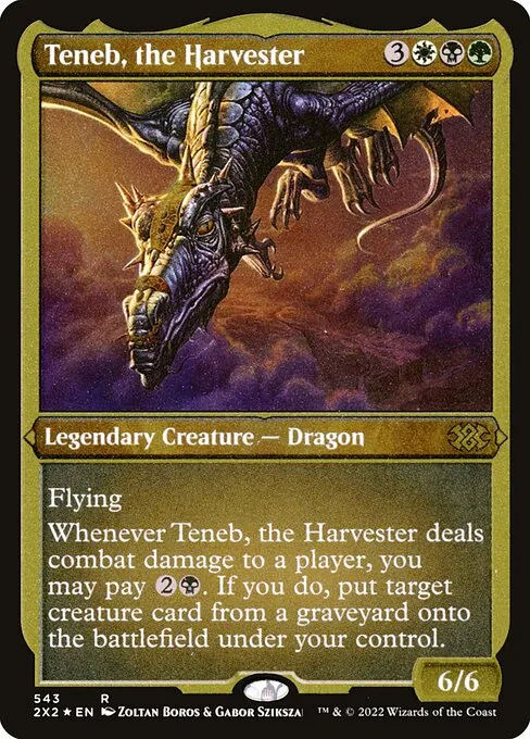 Teneb, the Harvester · Double Masters 2022 543/579