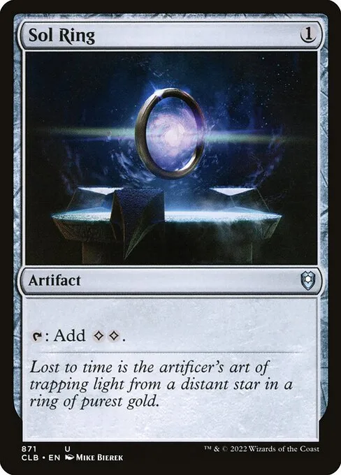 Sol Ring · Commander Legends: Battle for Baldur's Gate 871/936