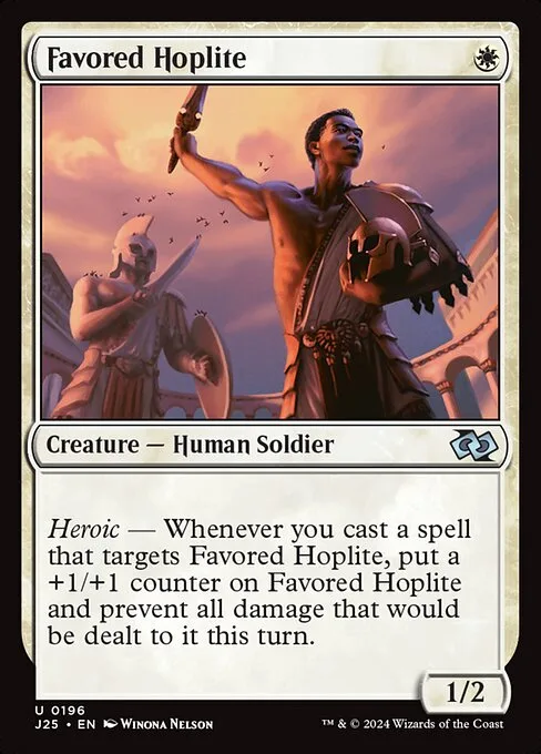 Favored Hoplite · Foundations Jumpstart 196/779