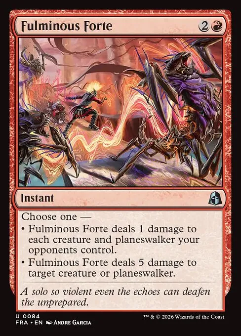 Fulminous Forte · Reality Fracture 84/7