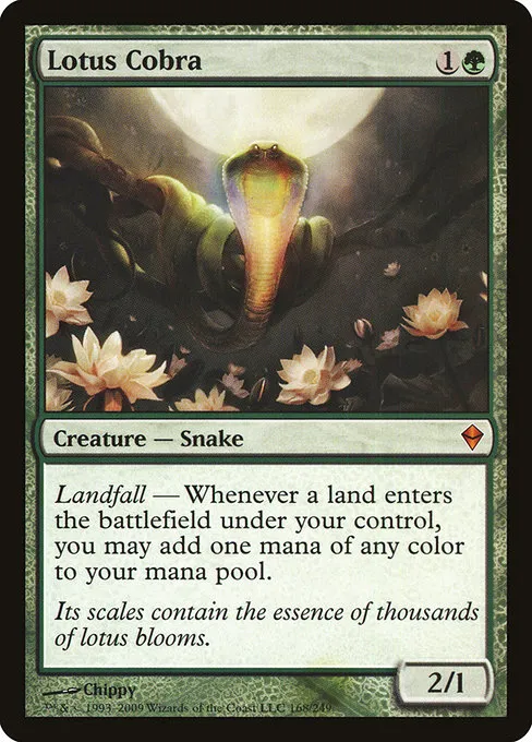 Lotus Cobra · Zendikar 168/269