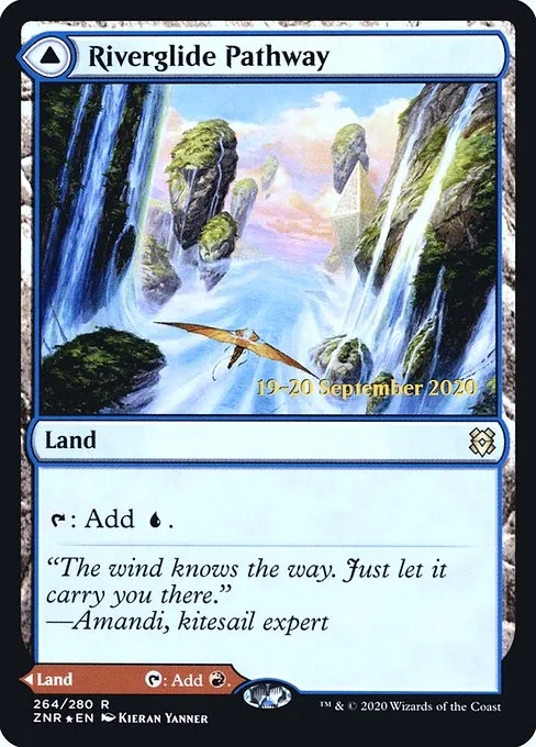 Riverglide Pathway // Lavaglide Pathway · Zendikar Rising Promos 264s/153