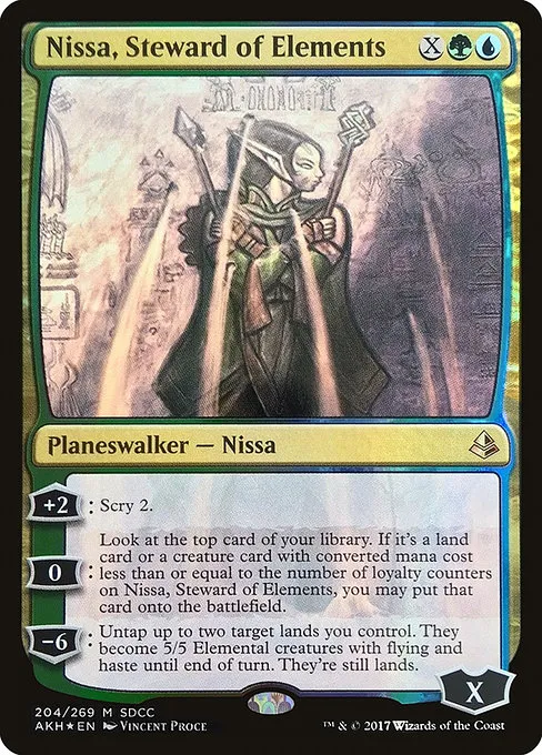 Nissa, Steward of Elements · San Diego Comic-Con 2017 204/6