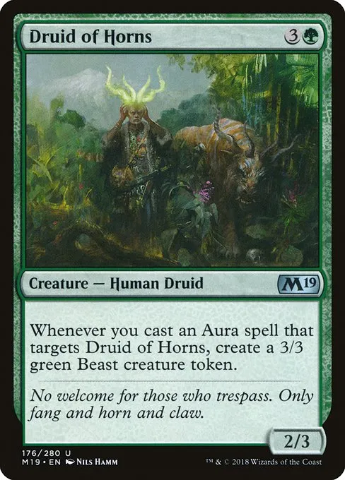 Druid of Horns · Core Set 2019 176/314