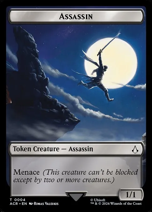 Assassin · Assassin's Creed Tokens 4/8