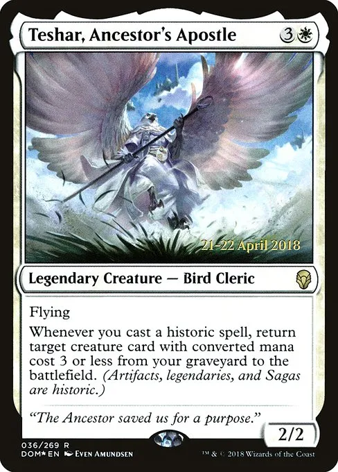 Teshar, Ancestor's Apostle · Dominaria Promos 36s/118