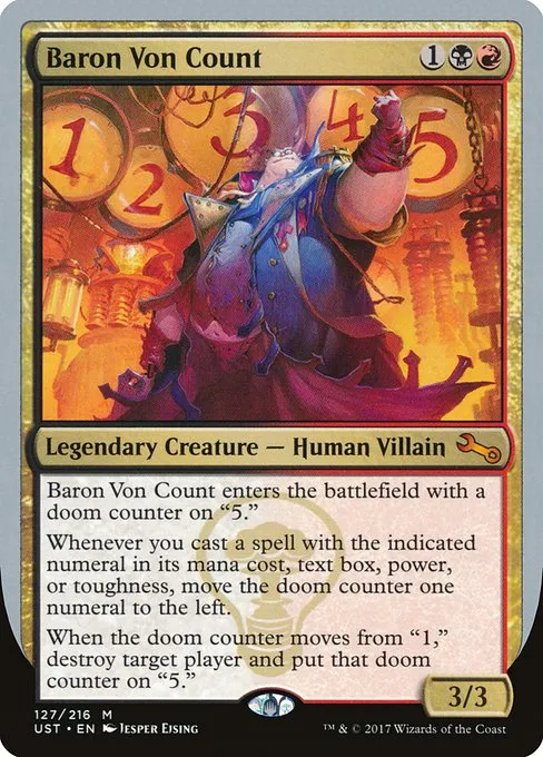 Baron Von Count · Unstable 127/268