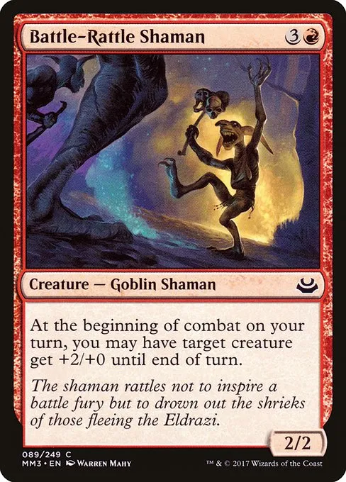 Battle-Rattle Shaman · Modern Masters 2017 89/249
