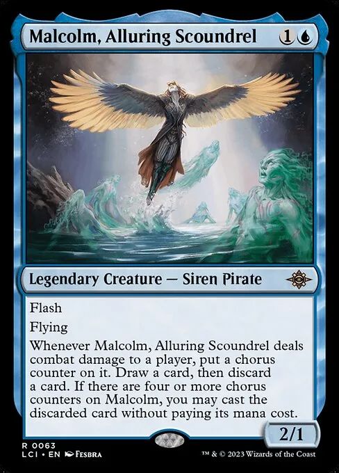 Malcolm, Alluring Scoundrel · The Lost Caverns of Ixalan 63/416