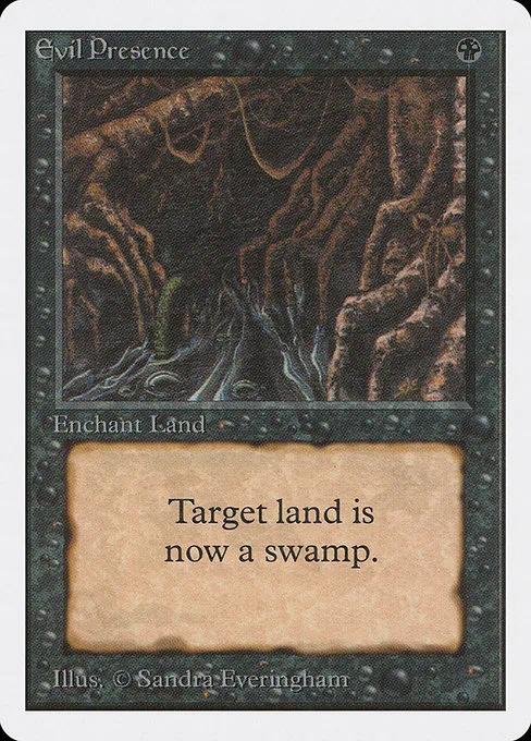 Evil Presence · Unlimited Edition 108/302