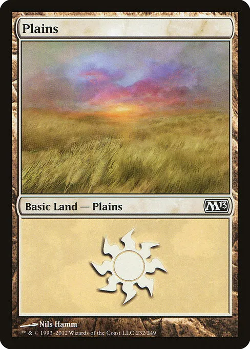 Plains · Magic 2013 232/249