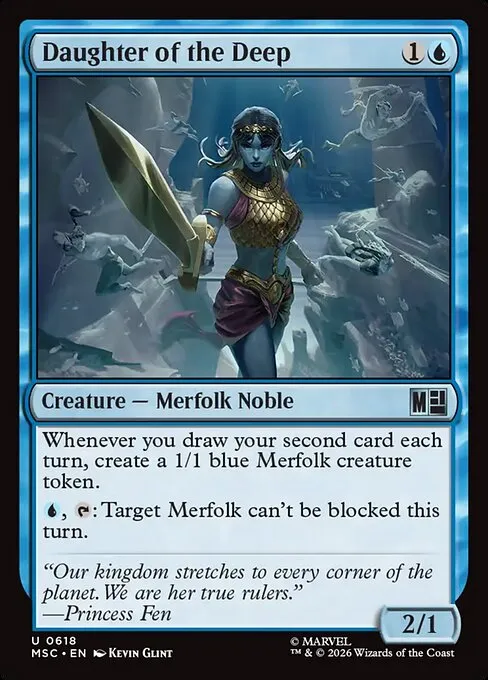 Daughter of the Deep · Marvel Super Heroes Commander 618/9