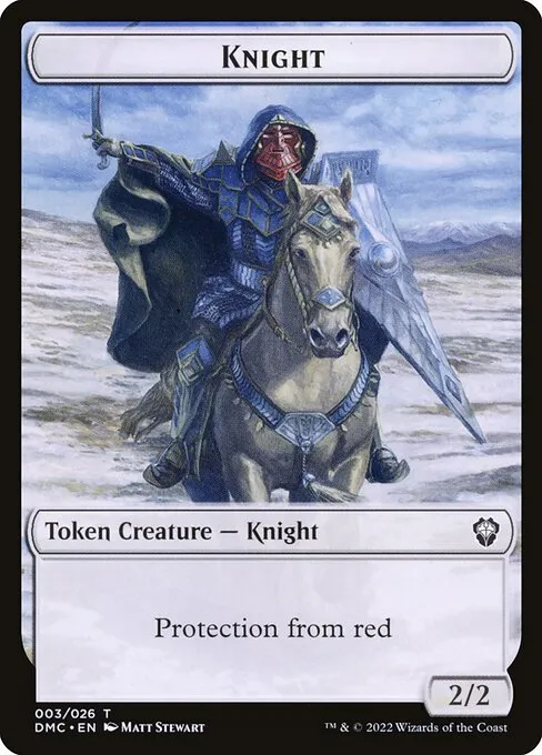 Knight · Dominaria United Tokens 3/26