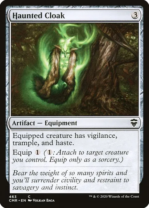 Haunted Cloak · Commander Legends 463/718