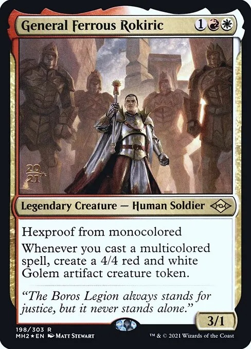 General Ferrous Rokiric · Modern Horizons 2 Promos 198s/86