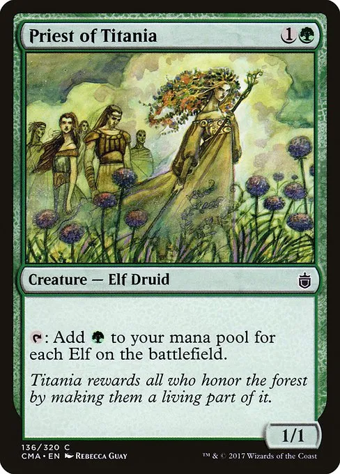 Priest of Titania · Commander Anthology 136/320
