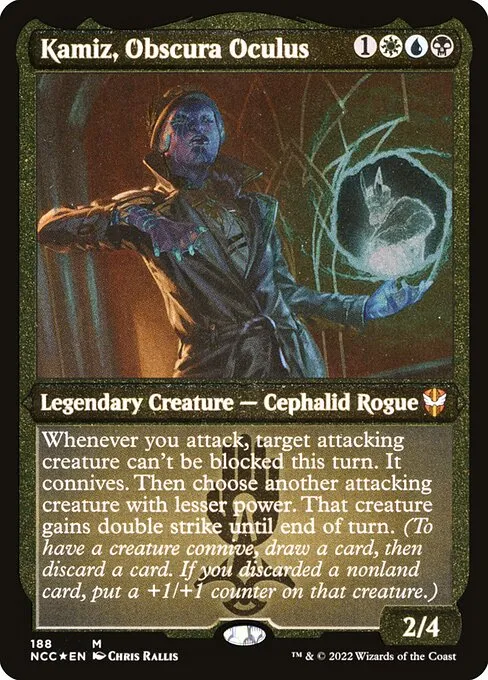 Kamiz, Obscura Oculus · New Capenna Commander 188/447