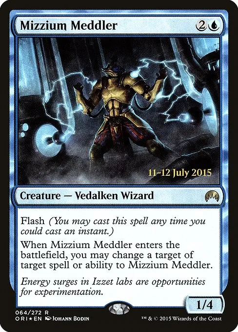 Mizzium Meddler · Magic Origins Promos 64s/54